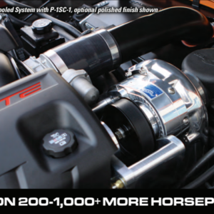 Procharger 1GP402-F1C-SCI Race Kit with F-1A-94 , F-1C or F-1R for 2008-2013 LS3 6.2L C6 Chevrolet Corvette (Specify Boost) Satin Finish