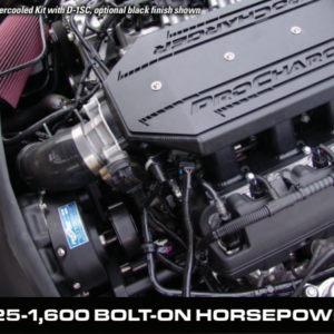 Procharger 1GU204-SCI High Output Tuner kit with D-1SC Satin Finish for 2015-2019 Z06 Chevrolet Corvette (LT4)
