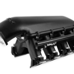 HOLLEY EFI LS HI-RAM EFI MANIFOLD- BLACK GM LS7  LS7 EFI fits 1 x 105MM Throttle Body  Part # 300-125BK