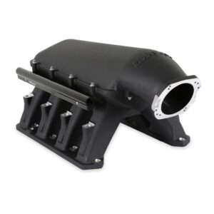 HOLLEY EFI GEN III HEMI HI-RAM EFI MANIFOLD  Gen III Hemi EFI for use with 80 and 92mm Mopar Style Throttle Body - Black Finish - Fits 2009-up 5.7L, 2005-2010 6.1L, and 2011-up 6.4L  Part # 300-658BK