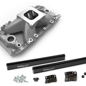 HOLLEY EFI INTAKE - CHEVY BIG BLOCK V8 EFI  Holley EFI Intake Manifold 396, 402, 427, 454, 502 for 4150 Style Flange, Oval Port Heads  Part # 300-561