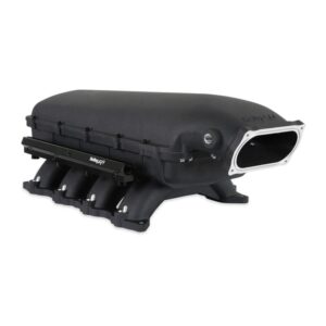 HOLLEY EFI HI-RAM INTAKE MANIFOLD FITS 2011-2023 FORD 5.0 COYOTE BLACK  2007-2014 GT500 Throttle  Part # 300-910BK