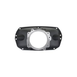 HOLLEY EFI THROTTLE ADAPTER, FORD COYOTE ULTRA LO-RAM, BLACK for Ultra Lo-Ram Lid, 2019-2022 GT500 or 2015-2020 GT350, Black Part # 300-925BK