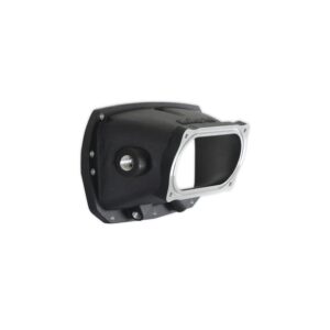 HOLLEY EFI THROTTLE ADAPTER, FORD COYOTE ULTRA LO-RAM BLACK  for Ultra Lo-Ram Lid, 2007-2014 GT500, Black  Part # 300-924BK