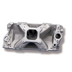 WEIAND TEAM G INTAKE - CHEVY SMALL BLOCK V8 Team G Intake Manifold 1957-1986 262ci-400ci, 1987-later with Aluminum Heads  Part #  7530WND