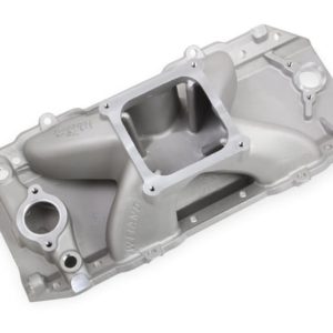 WEIAND TRACK WARRIOR INTAKE - CHEVY BIG BLOCK V8 Track Warrior Intake Manifold 396, 402, 427, 454, 502 for 4500 Holley, oval port heads  Part #  7621