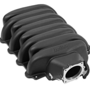 HOLLEY HOLLEY LOW-PROFILE INTAKE MANIFOLD - GODZILLA - BLACK POWDERCOAT Fits Ford 7.3L Godzilla Engine  Part #  300-900BK