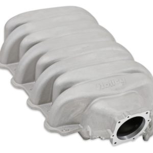 HOLLEY HOLLEY LOW-PROFILE INTAKE MANIFOLD - GODZILLA - NATURAL FINISH Fits Ford 7.3L Godzilla Engine  Part #  300-900