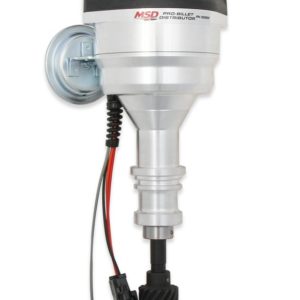 MSD FORD 289/302 READY-TO-RUN DISTRIBUTOR, BLACK CAP Ready-to-run distributors include a built-in ignition module. No MSD Ignition control required. Includes an iron gear and a rev limiter Part # 83525