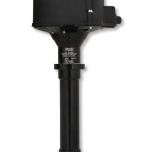 MSD GM LATE MODEL HEI V8 EXT COIL DISTRIBUTOR- BLACK Drop-in replacement distributor- Black for Late Model GM HEI distributors with exterior coil. Part # 83663