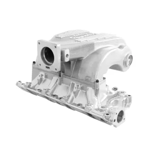 HOLLEY SYSTEMAX INTAKE - FORD SMALL BLOCK V8 EFI Intake Manifold 1986-1995 5.0L Upper and Lower E.O. Legal Shiny Finish  Part #  300-72S