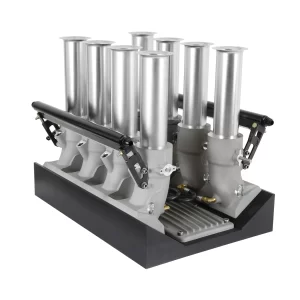 HILBORN GM LS3 EFI-R INJECTOR MANIFOLD KIT GM LS3 EFI-R 2-1/2" THROTTLE BORES, SATIN  Part #  300-818
