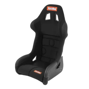 RACEQUIP FIA RATED COMPOSITE RACING SEAT Black - 15 in. - Medium  Seat Size 15 in. - Medium Part #  96663369RQP