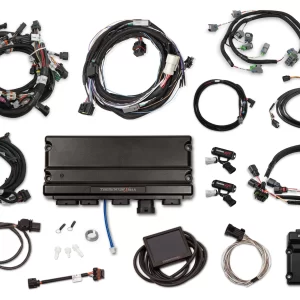 HOLLEY EFI TERMINATOR X MAX - 2011-2012 FORD COYOTE W/ TI- VCT EV6 Injectors - 98+ 4R70W Transmission and Drive-by-Wire Throttle Body Control, for Early Coils  Part #  550-1508