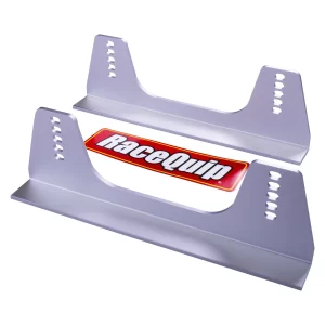 RACEQUIP ALUMINUM SEAT MOUNT BRACKETS Bare - 2-5 in. Height Adjustable  Part #  96001019RQP