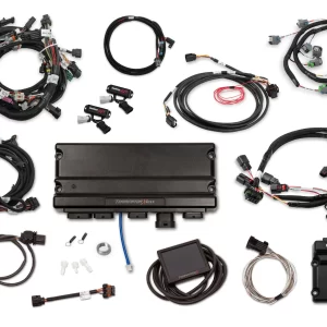 HOLLEY EFI TERMINATOR X MAX - 2013-2015 FORD COYOTE W/ TI- VCT EV6 Injectors - Drive-by-Wire Throttle Body Control, for Early Coils  Part #  550-1411