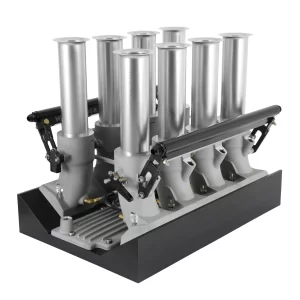HILBORN GM LS3 EFI-R INJECTOR MANIFOLD KIT GM LS3 EFI-R 2-3/16" THROTTLE BORES, SATIN  Part #  300-816