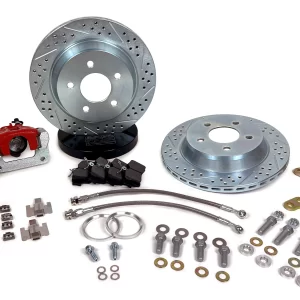 BAER BRAKES 11.65" CLASSIC SERIES REAR BRAKE KIT Fits Ford 8.8" C-Clip Rear Ends w/2.5" Axle Standoff, 5 Lug  Part #  4262748R