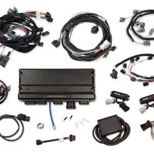 HOLLEY EFI TERMINATOR X MAX - 2V FORD MOD MOTOR Stock Coils - EV6 injectors - 4R70W Transmission Control  Handheld Included Yes Ignition Coil Type Stock Injector Connector USCAR (EV6) Transmission 4R70W Engine Ford 2V Mod Motor Part #  550-1317