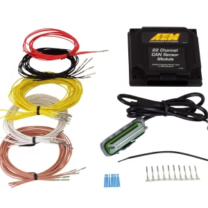 AEM 22 CHANNEL CAN SENSOR MODULE Multiple digital, analog, and frequency inputs  Part #  30-2212