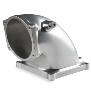 HOLLEY EFI BILLET 4500 EFI THROTTLE BODY INTAKE ELBOW-LS EFI Throttle Body Intake Elbow 4500 - Fits GM LS Throttle Bodies  Part #  300-253