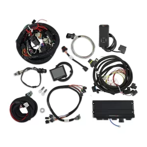 HOLLEY EFI TERMINATOR X MAX 58X LATE TRUCK WITH 6L80 CONTROL 58x Crank - 4x Cam - EV6 Injectors - 6L80/90 Transmission Control - 3.5-inch Touchscreen  Part #  550-918-6