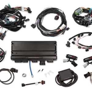 HOLLEY EFI TERMINATOR X MAX - 4V FORD MOD MOTOR Stock coils - EV1 injectors - 4R70W Transmission Control  Handheld Included Yes Ignition Coil Type Stock Injector Connector Jetronic/Minitimer (Bosch EV1) Transmission 4R70W Engine Ford 4V Mod Motor Part #  550-1318