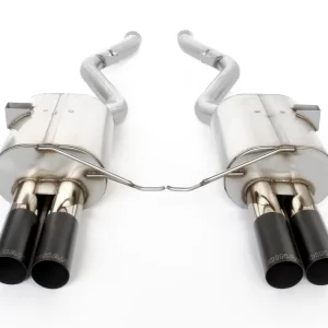 DINAN DINAN FREE FLOW AXLE-BACK EXHAUST - 2008-2013 BMW M3 Stainless Steel - Black Tips - E92/E93  Part #  D660-0027