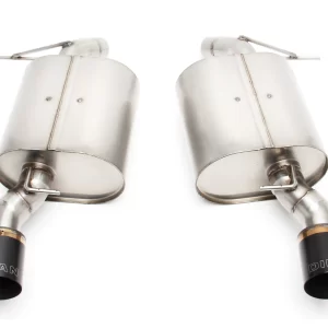 DINAN DINAN FREE FLOW AXLE-BACK EXHAUST - 2017-2019 BMW M240I Stainless Steel - Black Tips - F22/F23  Part #  D660-0067-BLK