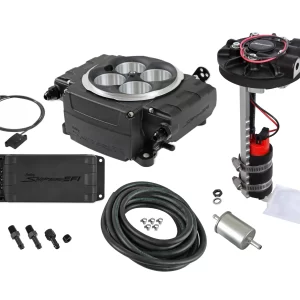 HOLLEY SNIPER EFI HOLLEY SNIPER 2 EFI - BLACK Returnless Style Drop-In Module - With PDM - Wireless Module  Part # 550-511-BPD
