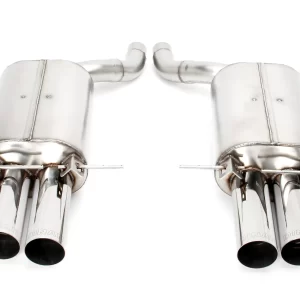 DINAN FREE FLOW AXLE-BACK EXHAUST - 2006-2010 BMW M5 Stainless Steel - Polished Tips - E60  Part #  D660-0009A