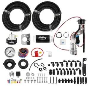 Holley Fox Body Fuel System Kits Fits 1986-1993 Ford Mustang, -8AN kit  Part #  526-26