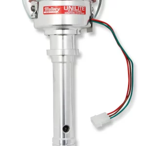 Mallory Mallory Unilite Distributor - Small and Big Block Chevy Mallory Unilite Distributor with built-in electronic ignition module.  Part #  3748201