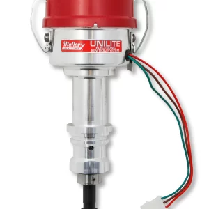 Mallory Unilite Distributor, 62-80, 221-302 Ford Mallory Unilite Distributor with built-in electronic ignition module.  Part #  3755101